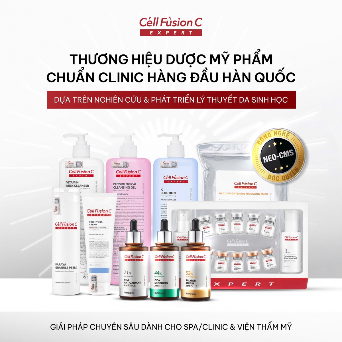 Mỹ phẩm Cell Fusion C Expert